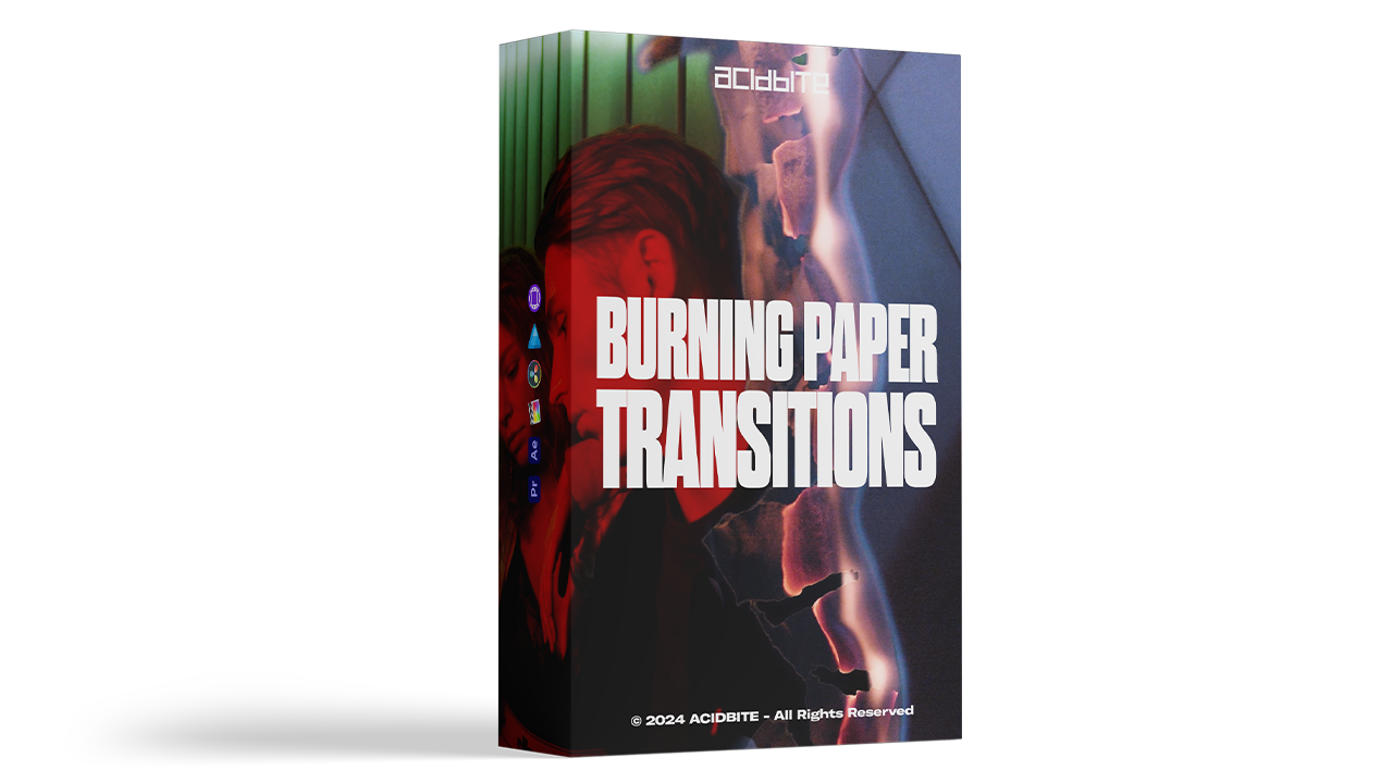 Burning Paper Transitions