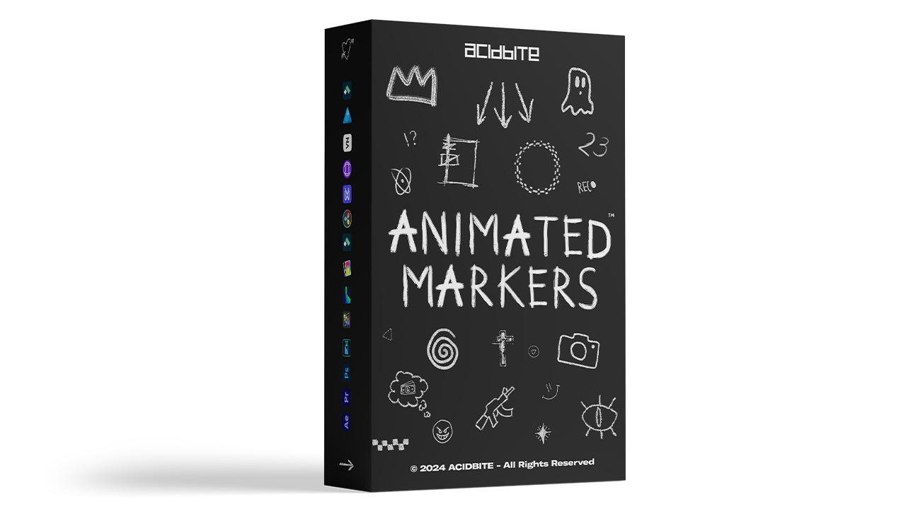Acidbite 300+ versatile design elements | ACIDBITE